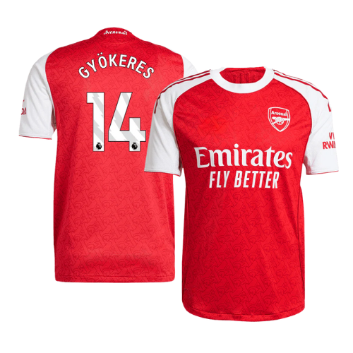 Arsenal "Gyökeres" matchtröja för säsongen 2025/2026 (Hemmatröja)