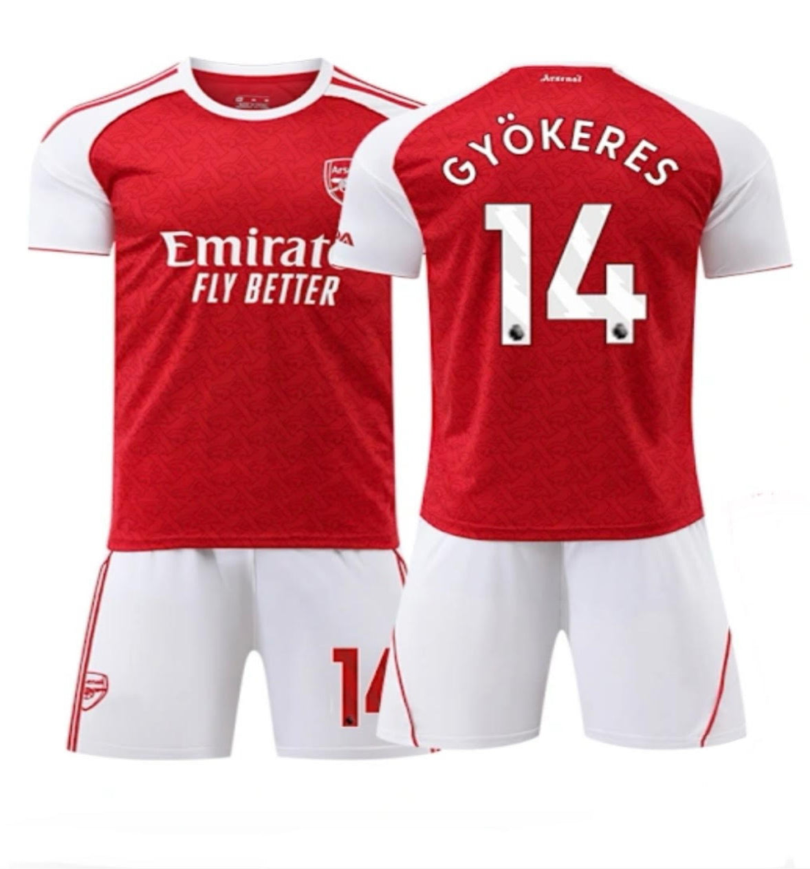Viktor Gyökeres Set - Matchtröja och Shorts 25/26 Arsenal