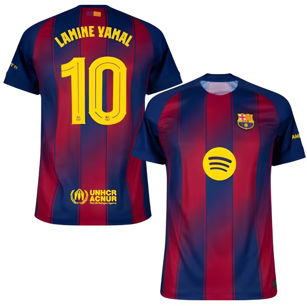 Barcelona matchtröja Lamine Yamal 2025/2026 hemmatröja