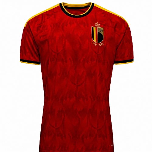 Belgiens landslagströja inför Fotbolls-VM 2026 (Hemmatröja)