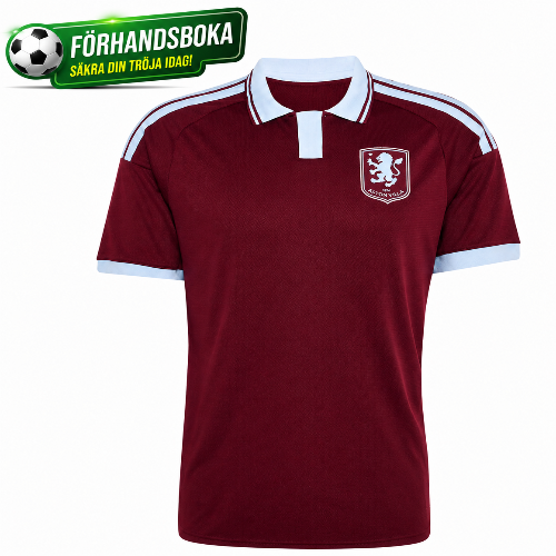 FÖRHANDSBOKA - Aston Villas hemmatröja inför Premier League säsongen 2026/2027