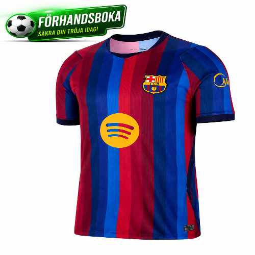 FÖRHANDSBOKA - Barcelonas hemmatröja inför La Liga säsongen 2026/2027