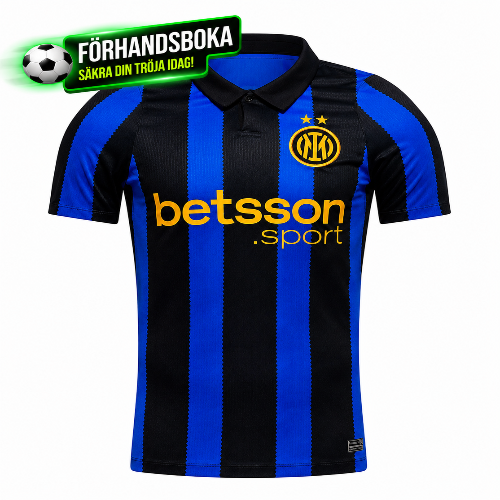FÖRHANDSBOKA - Inter hemmatröja inför Serie A säsongen 2026/2027