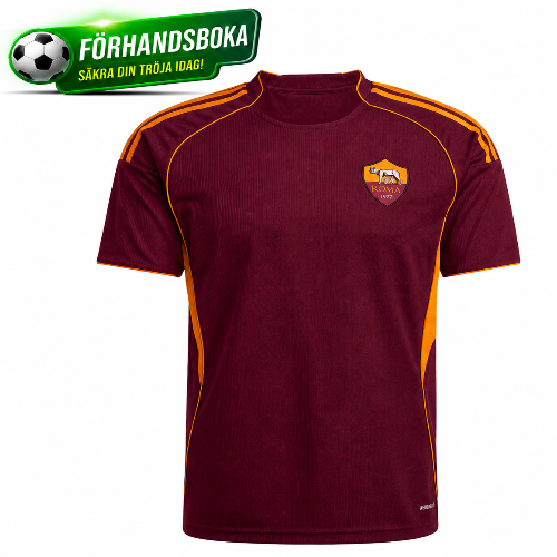 FÖRHANDSBOKA - Romas hemmatröja inför Serie A säsongen 2026/2027