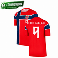 FÖRHANDSBOKA - Norges landslagströja "Haaland" inför Fotbolls-VM 2026 (Hemmatröja)