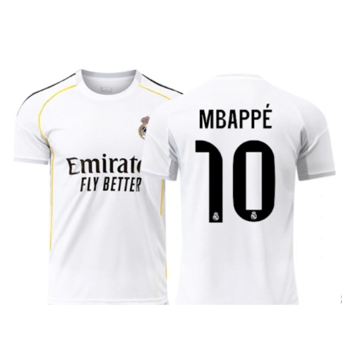 Real Madrid hemmatröja shorts för La Liga säsongen 2025/2026